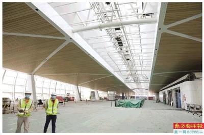深圳機場衛星廳加速建設，機電設備安裝全面啟動，預計今年建成投用